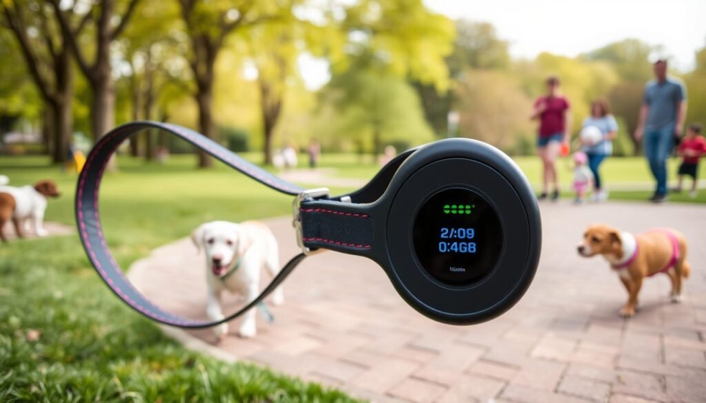Hondenriem met gps
