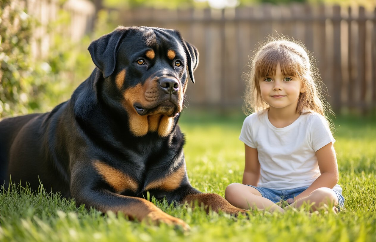 Rottweiler - Krachtige beschermer met verrassend zachte hart