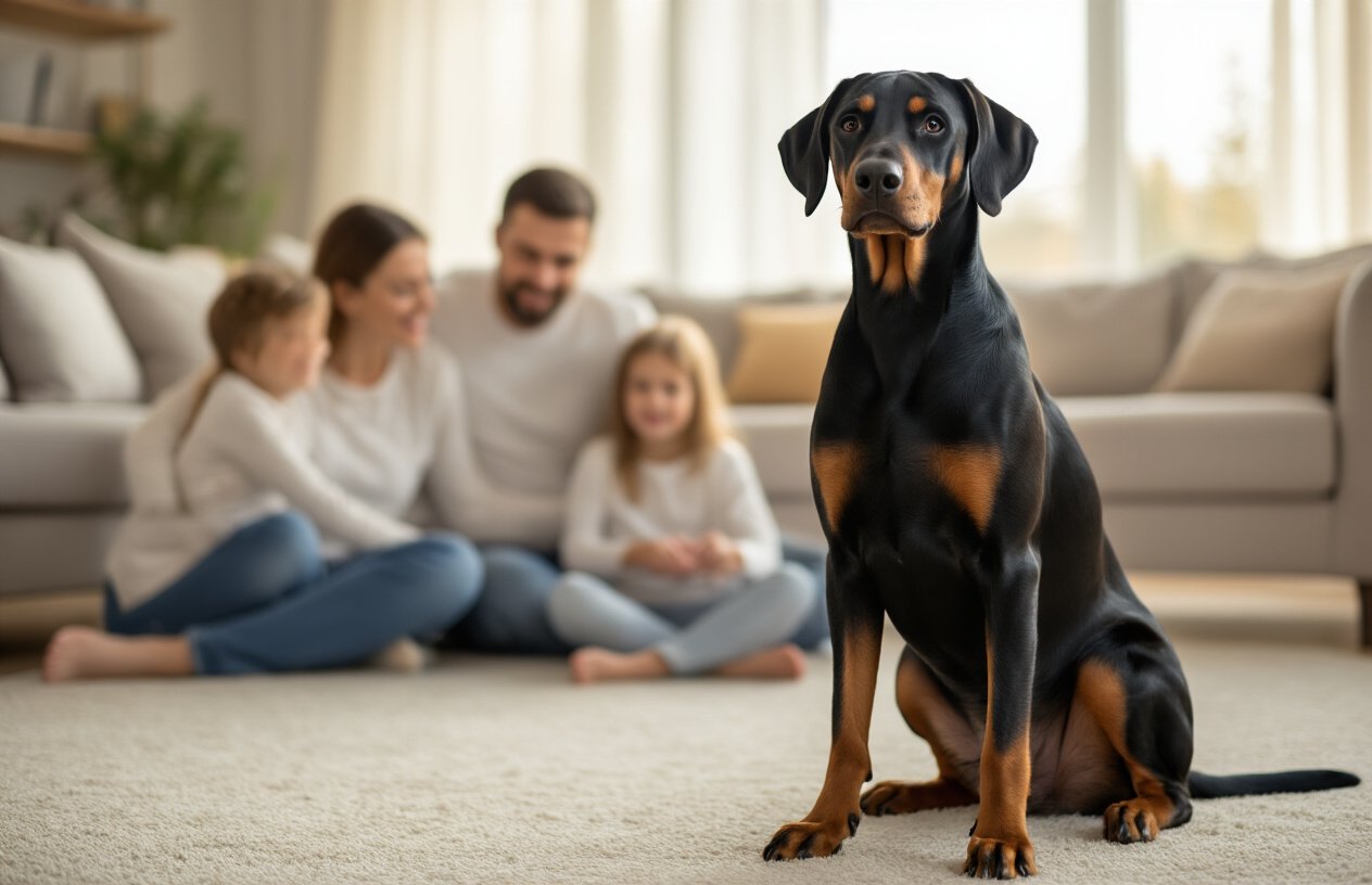 Dobermann - Elegante waakhond met familiegerichte loyaliteit