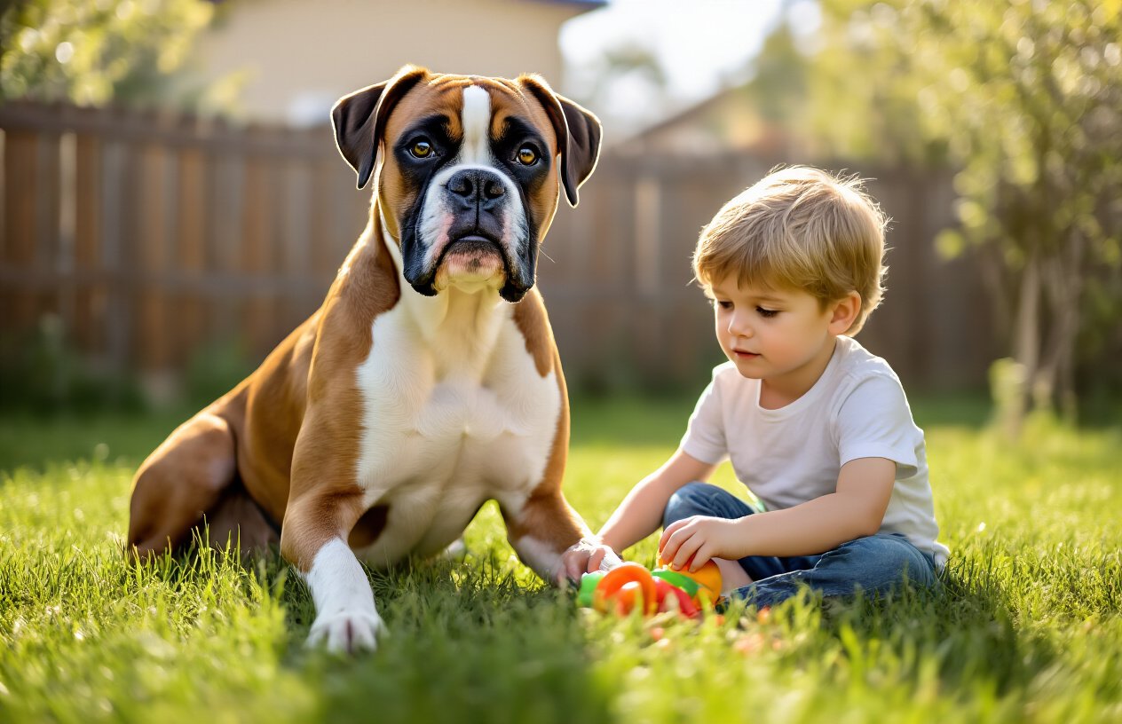 Boxer - Speelse bodyguard met kinderhart