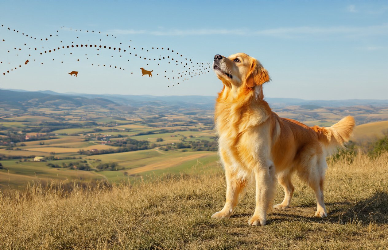 Verbazingwekkende afstanden waarop honden kunnen ruiken